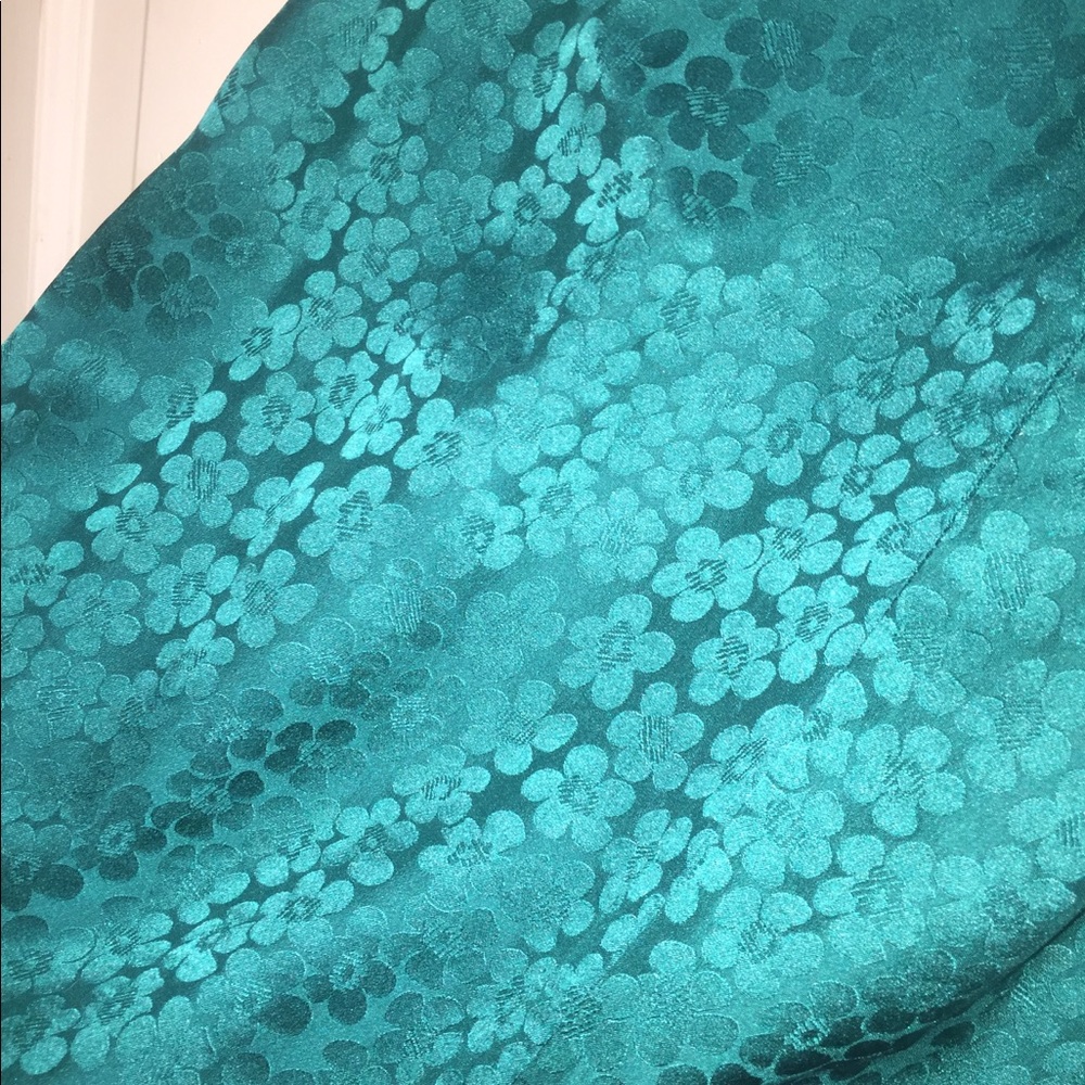 Vintage Argenti Midi Silk Skirt